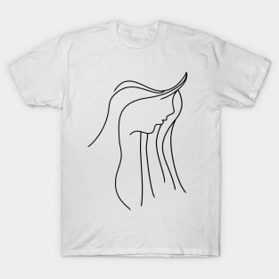 Girl - Silky hair T-Shirt